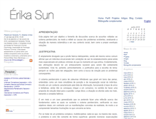 Tablet Screenshot of erikasun.com